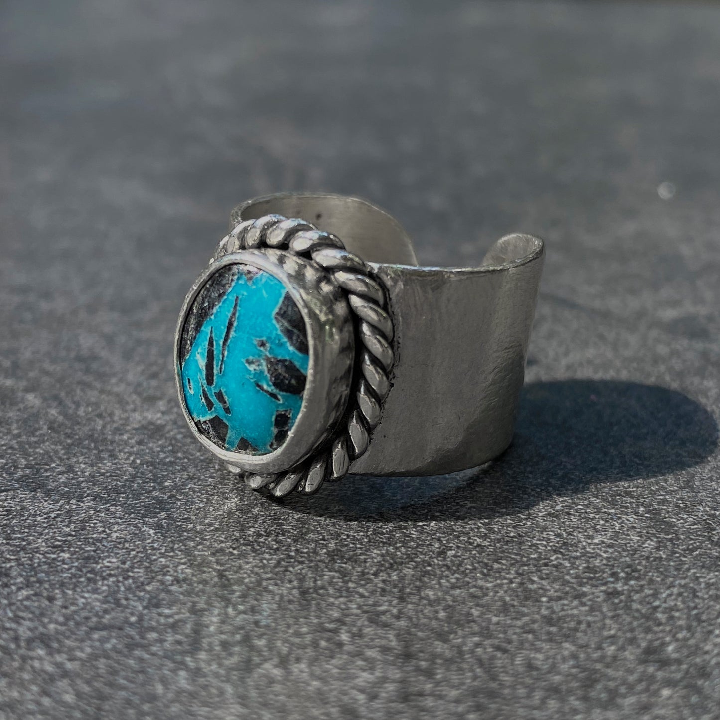 Cloud Mountain II ~ Chunky Silver Ring