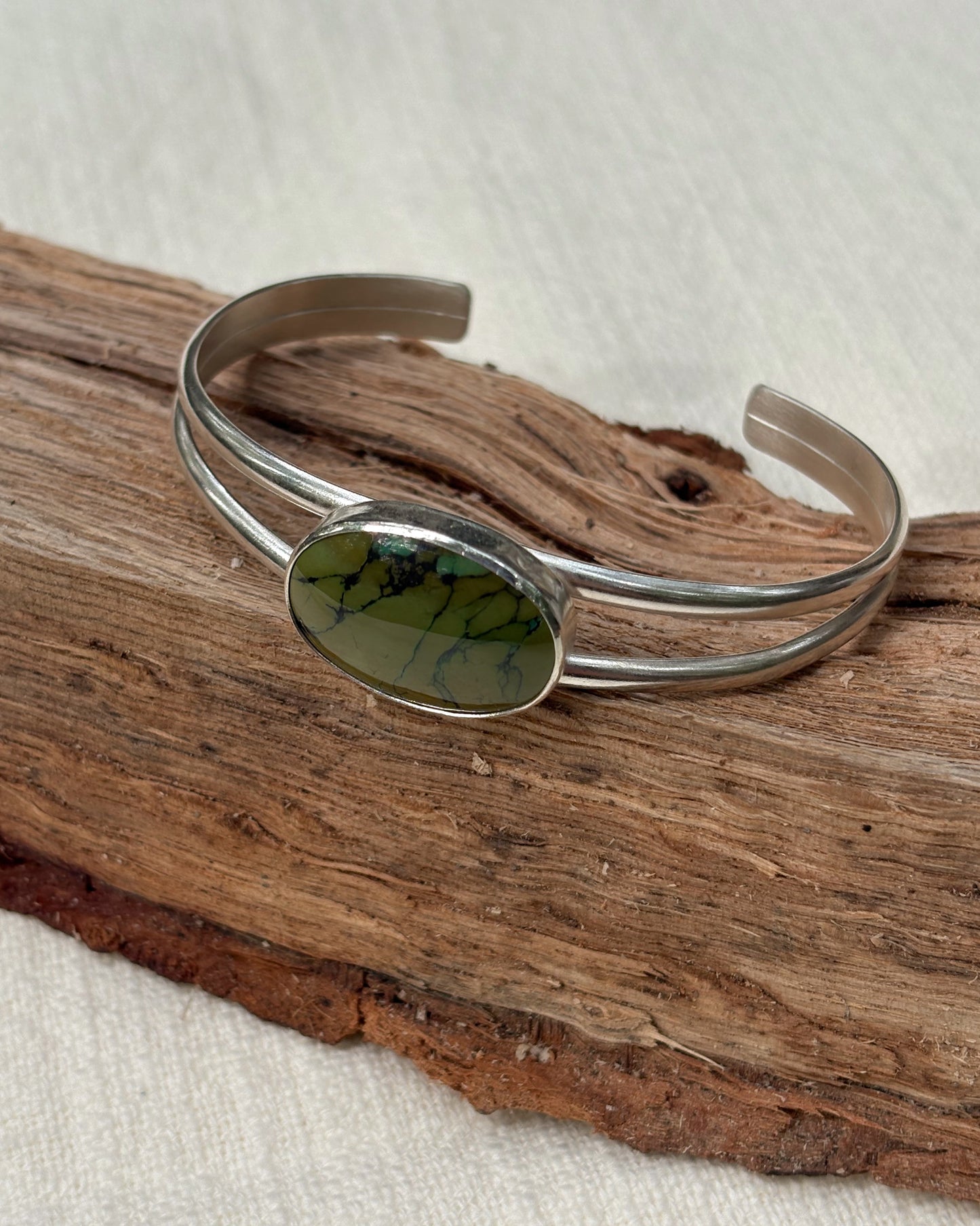 Variscite Cuff ~ Sz Medium