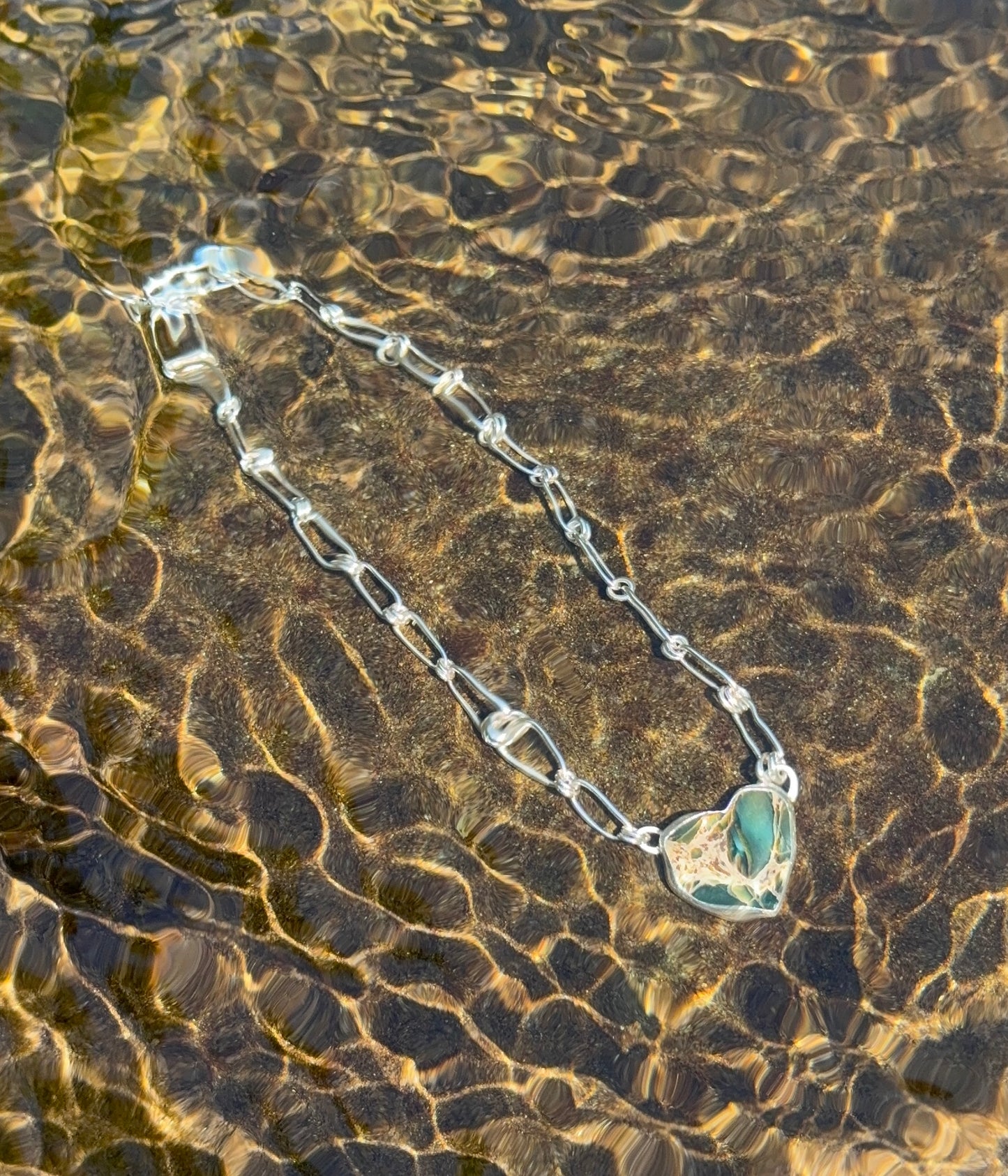 Turquoise Heart Necklace
