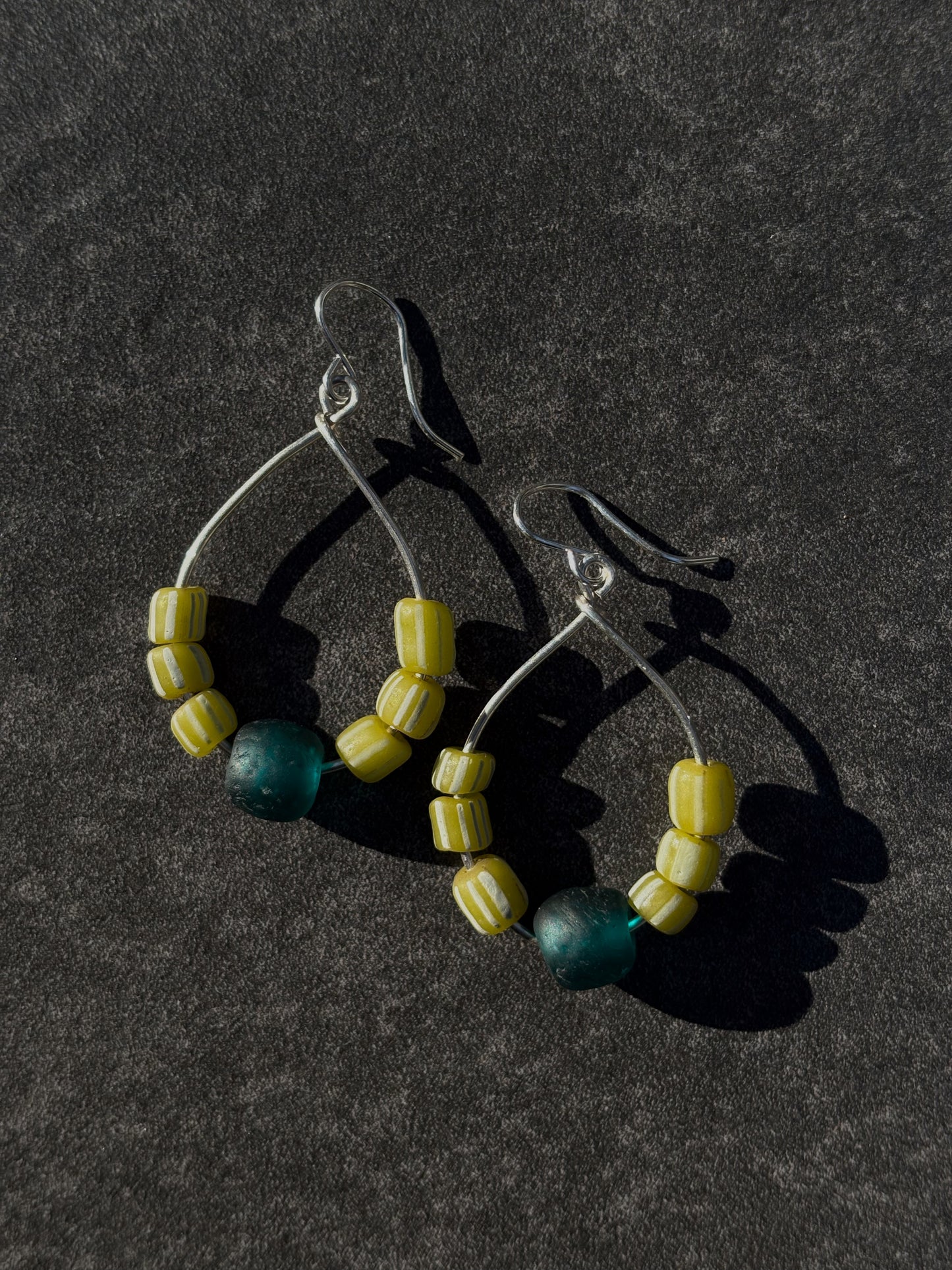 Continuum Earrings ~ Recycled Glass