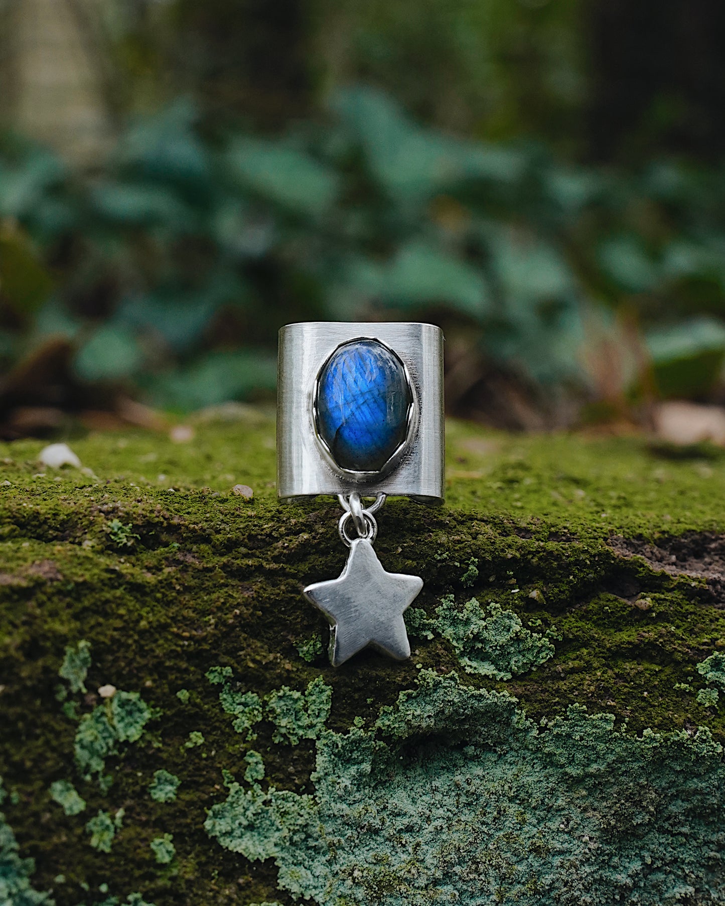 Labradorite Braid Cuff