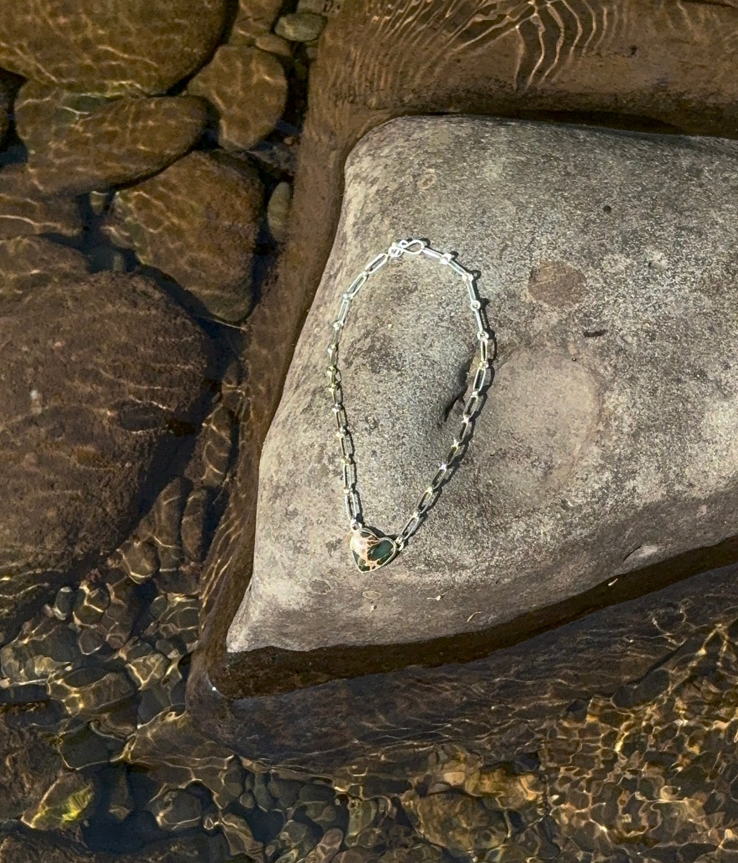 Turquoise Heart Necklace