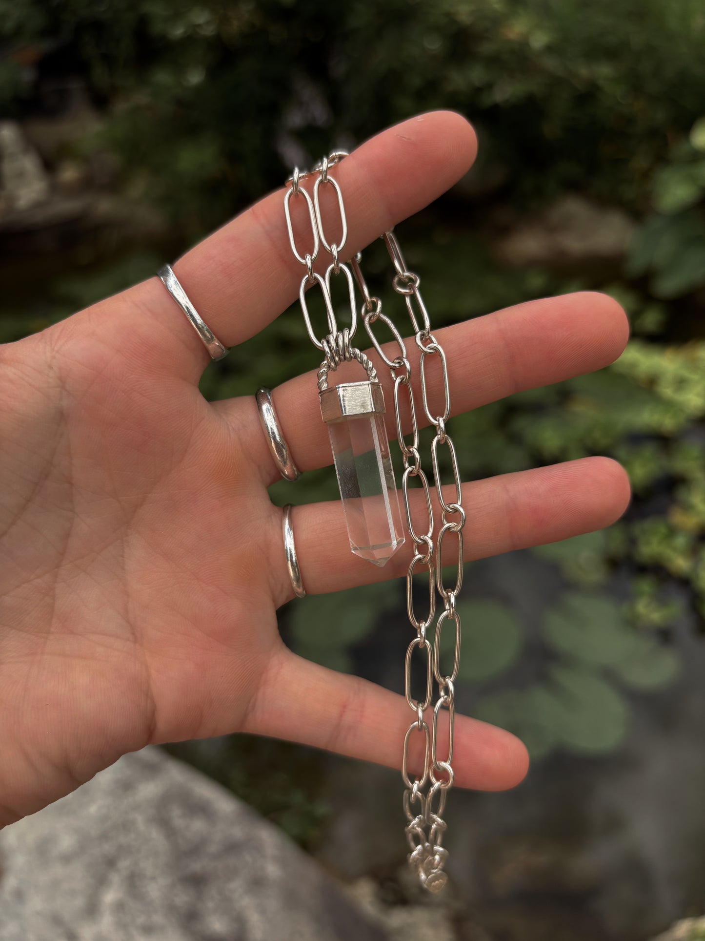 Quartz Point Necklace