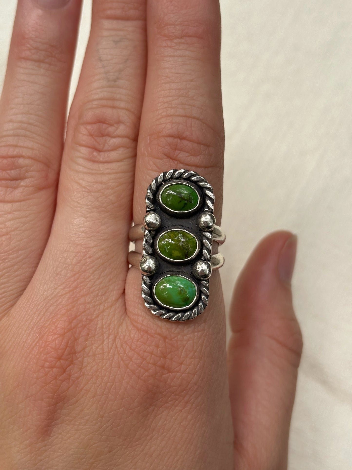 Ombré Sonoran Gold Ring ~ Sz 7
