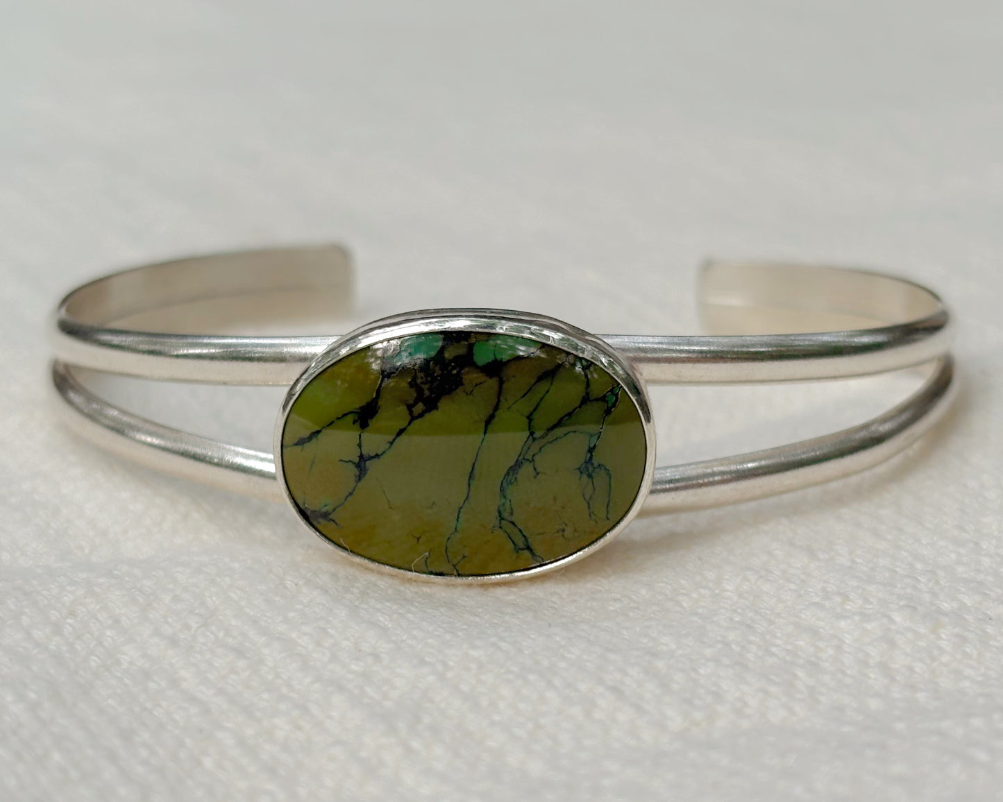 Variscite Cuff ~ Sz Medium