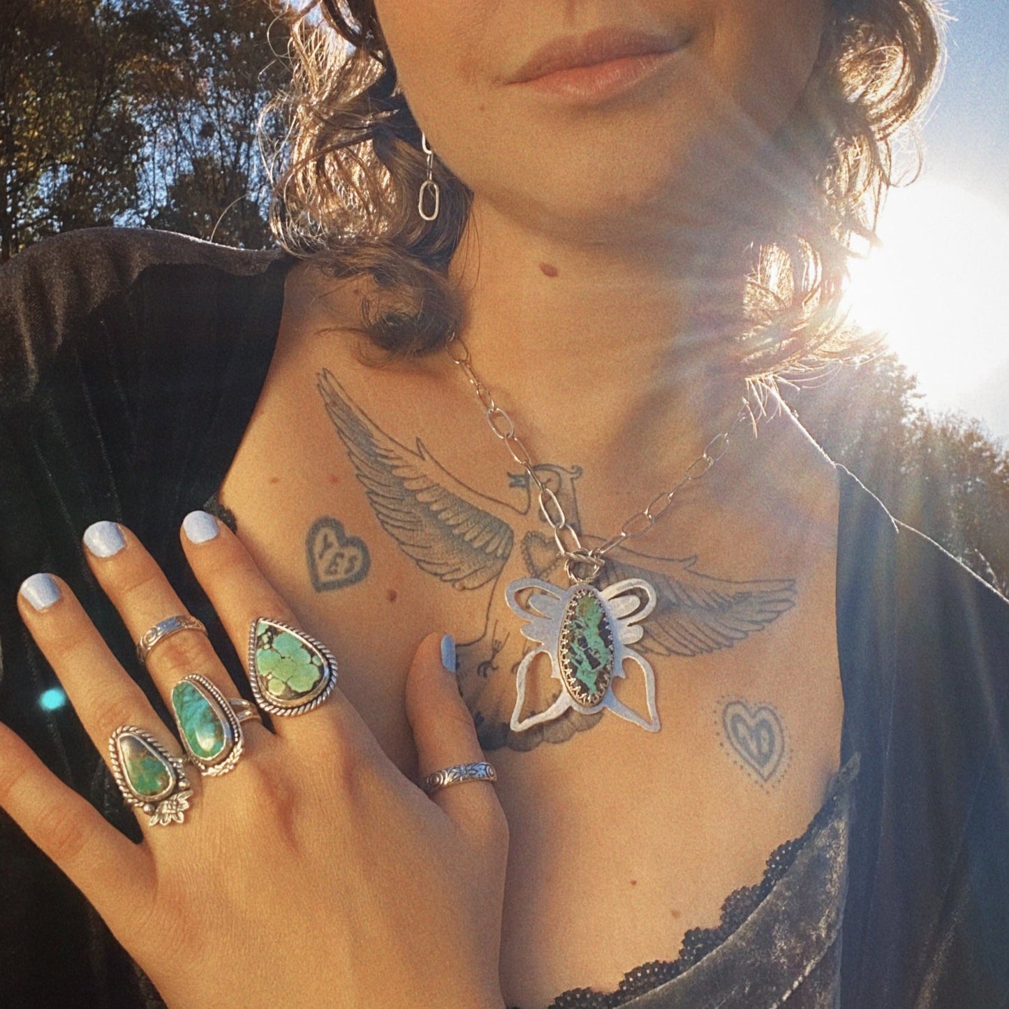 Keeper of the Heart ~ Turquoise Necklace