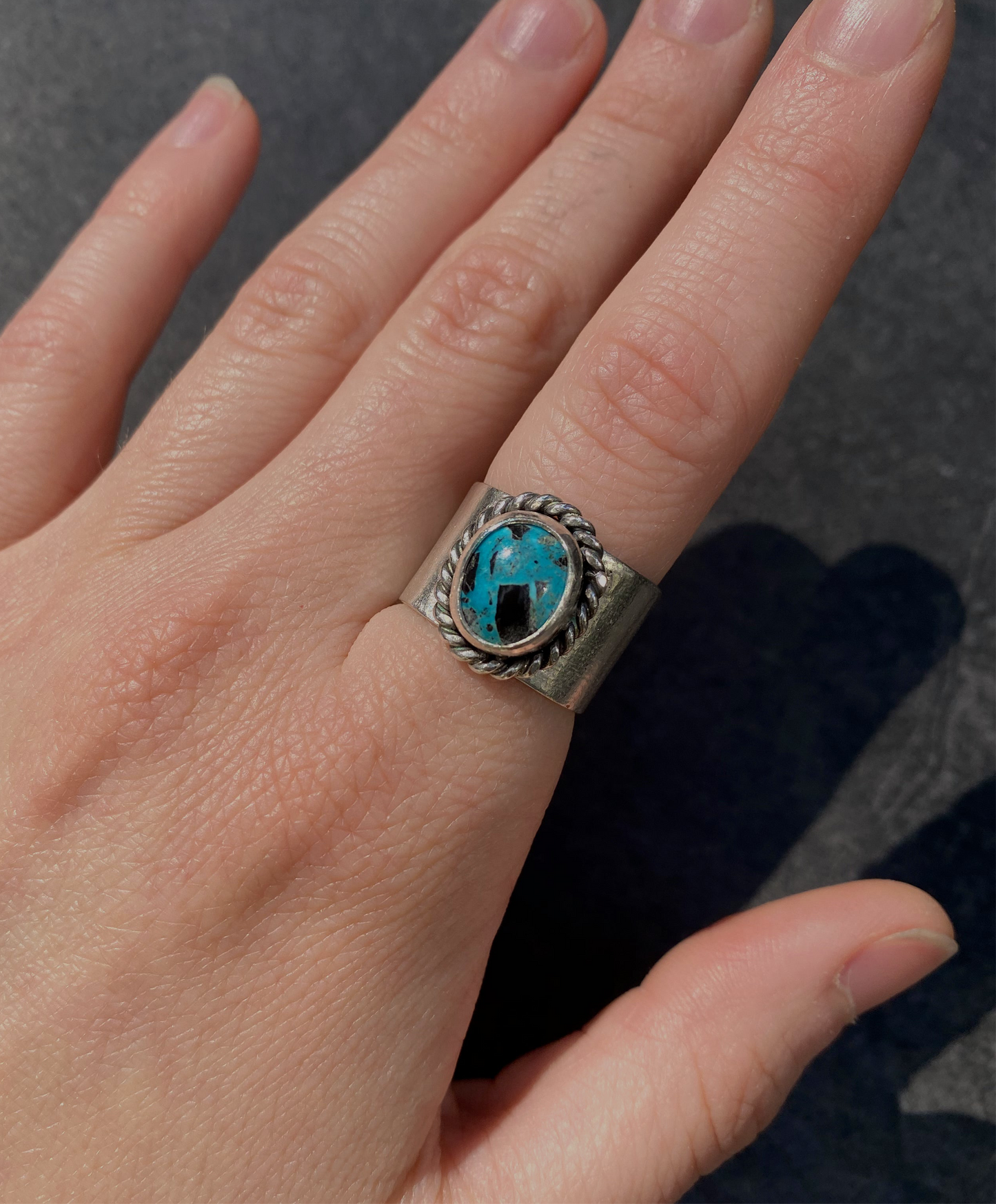 Cloud Mountain I ~ Chunky Silver Ring