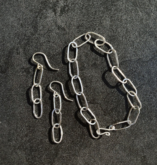 Silver Chain Set