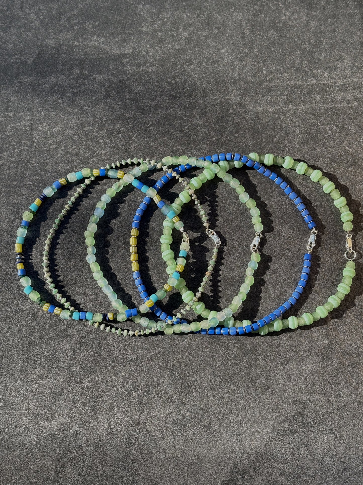 Cobalt Beaded Necklace