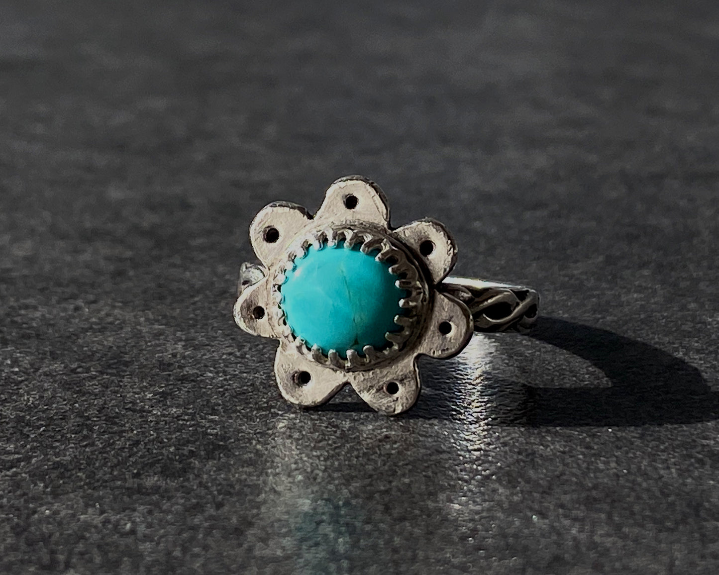Turquoise Flower Ring II