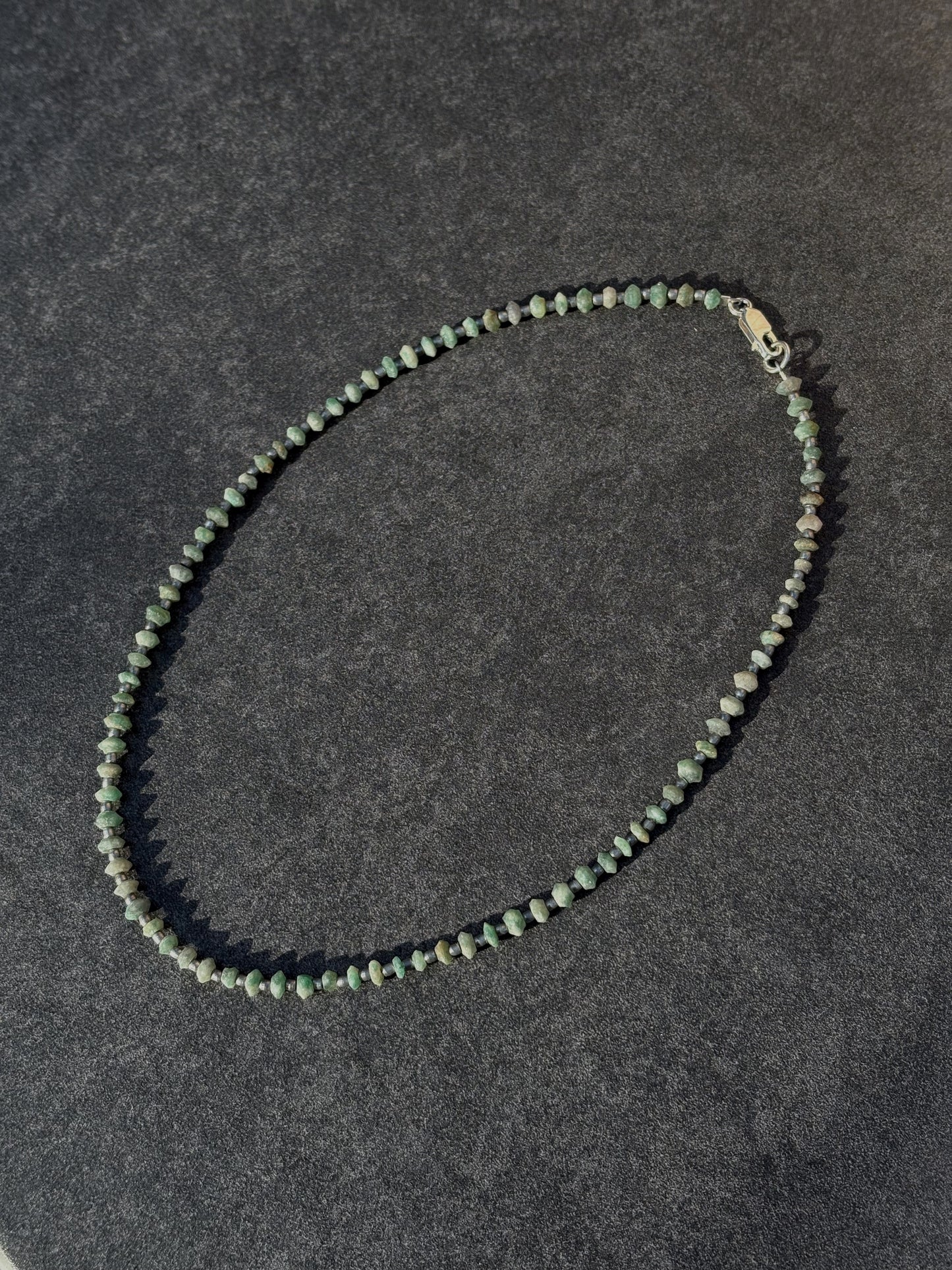 Nephrite Jade Beaded Necklace