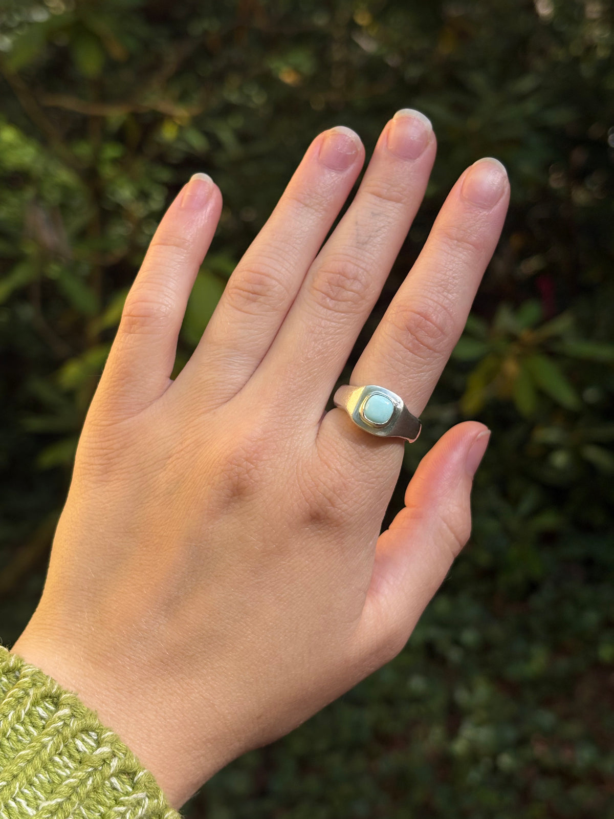 Robins Egg Ring ~ Sz 7