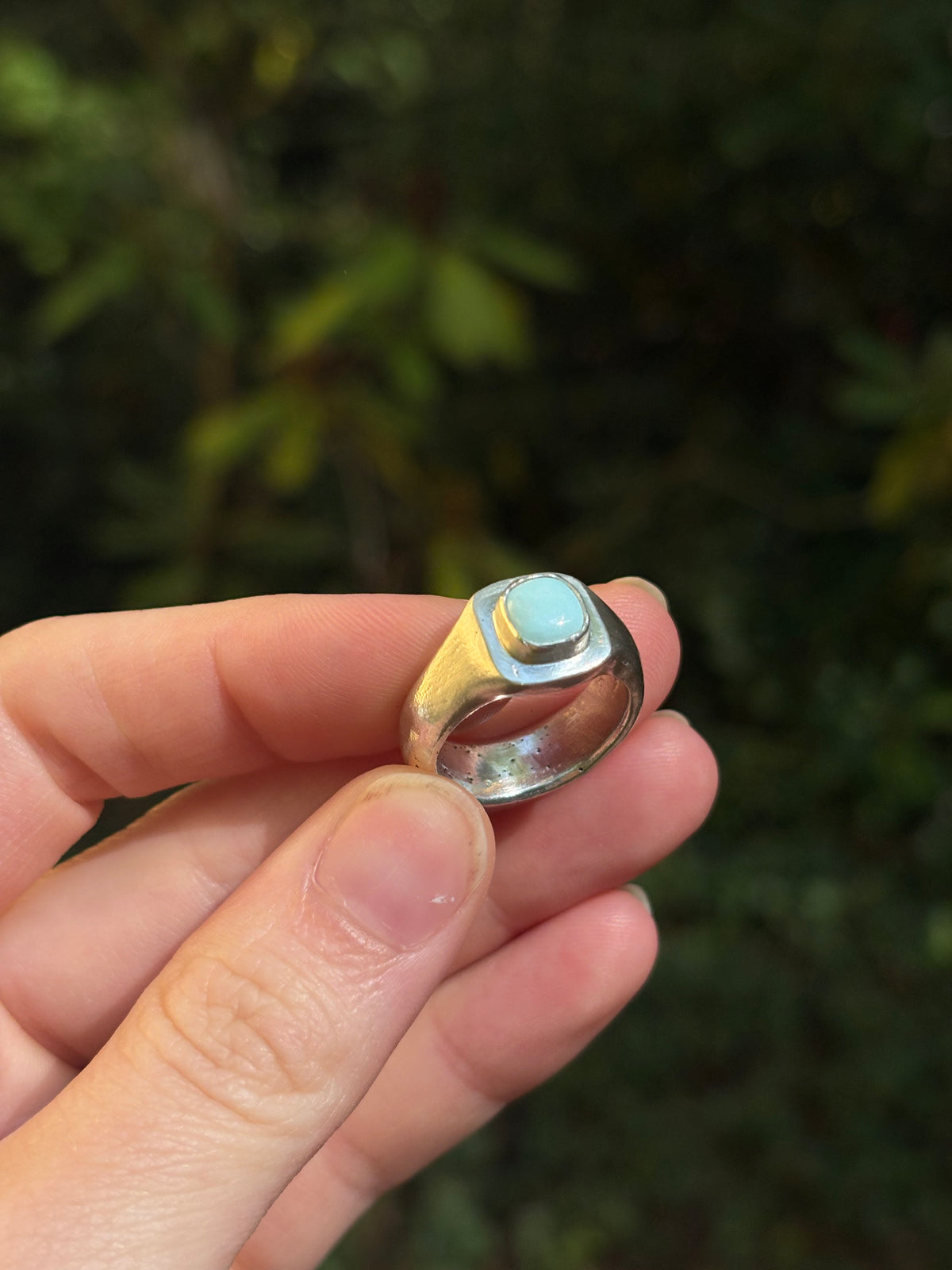 Robins Egg Ring ~ Sz 7