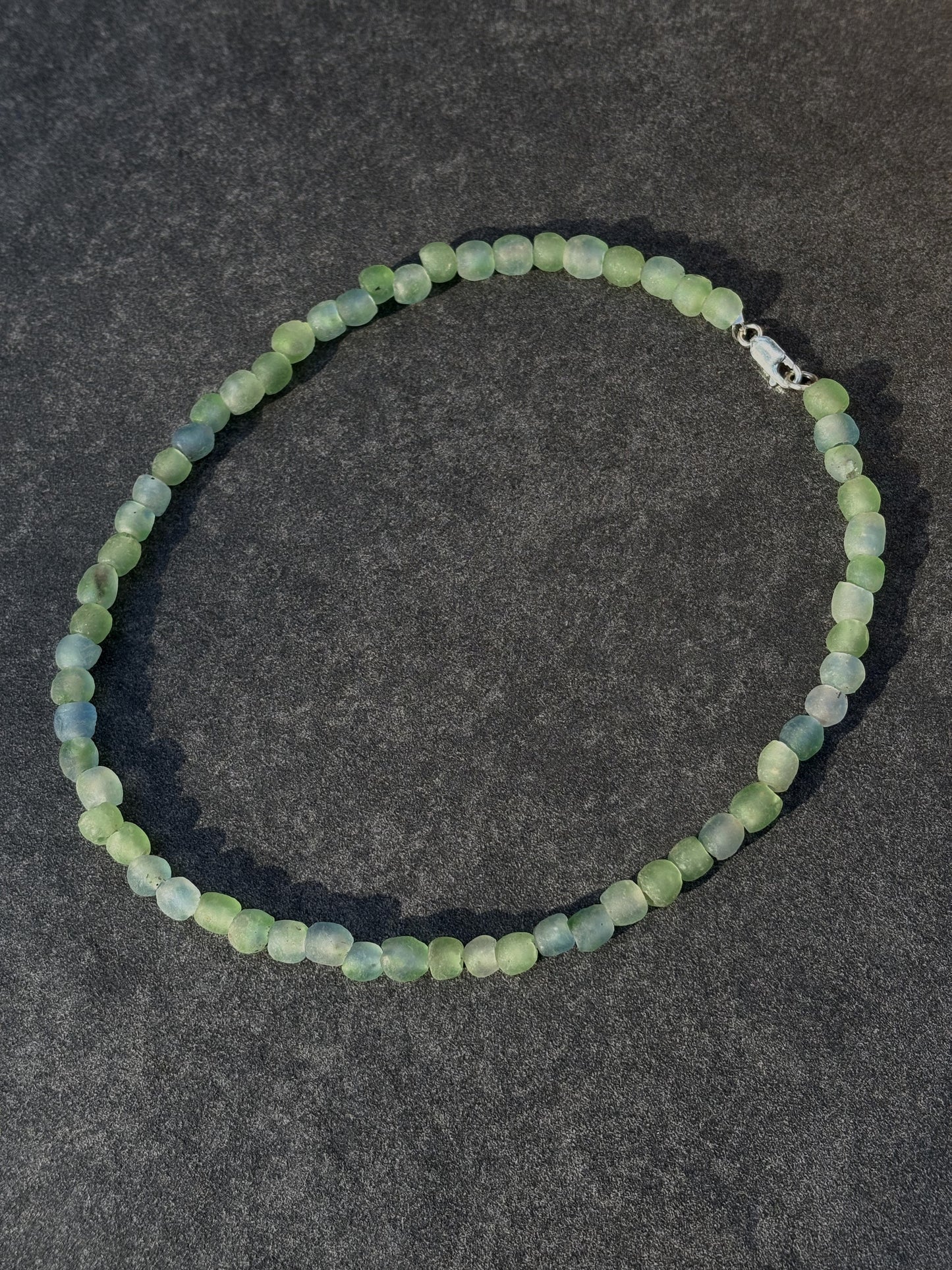 Recycled Glass Beaded Necklace II
