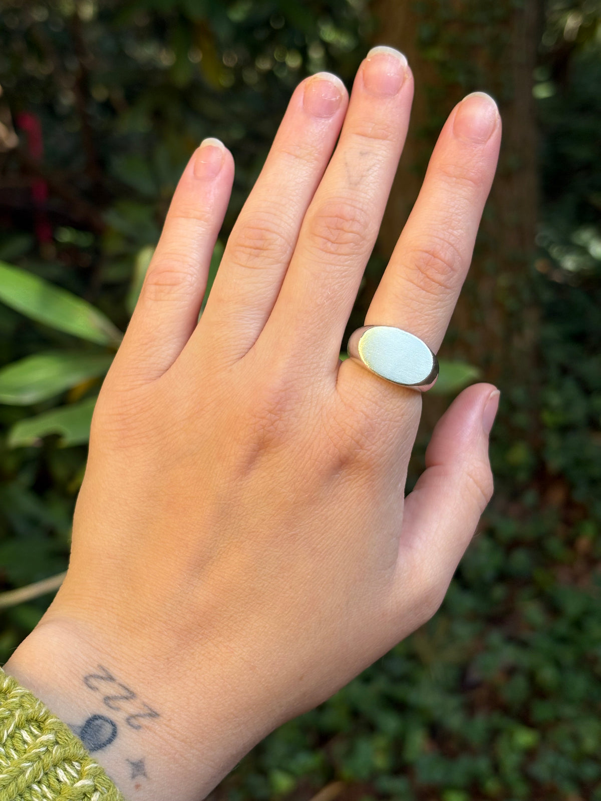 Chunky Signet ~ Sz 7