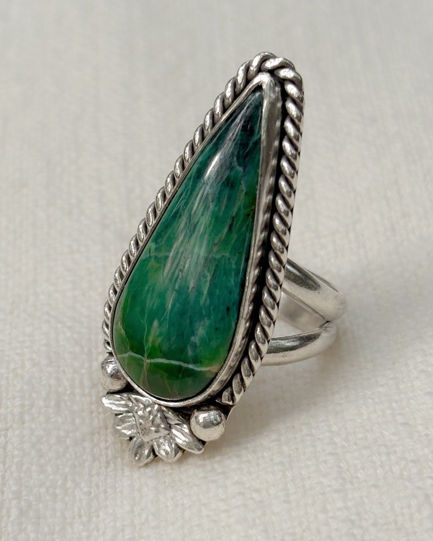 Variscite Statement Ring ~ Sz 8