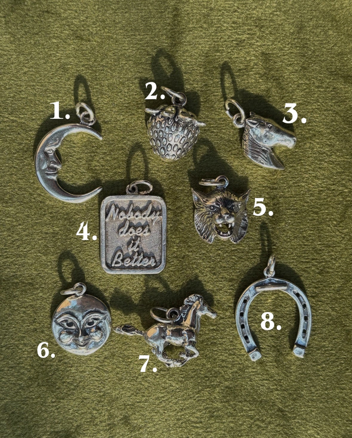 Sterling Silver Charms