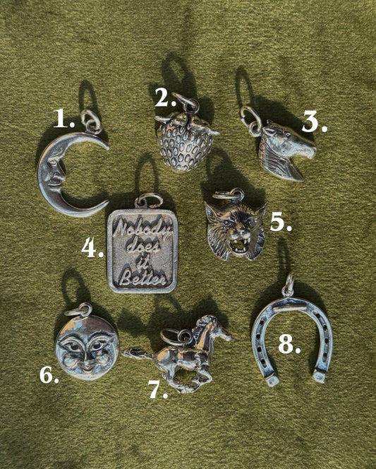 Sterling Silver Charms